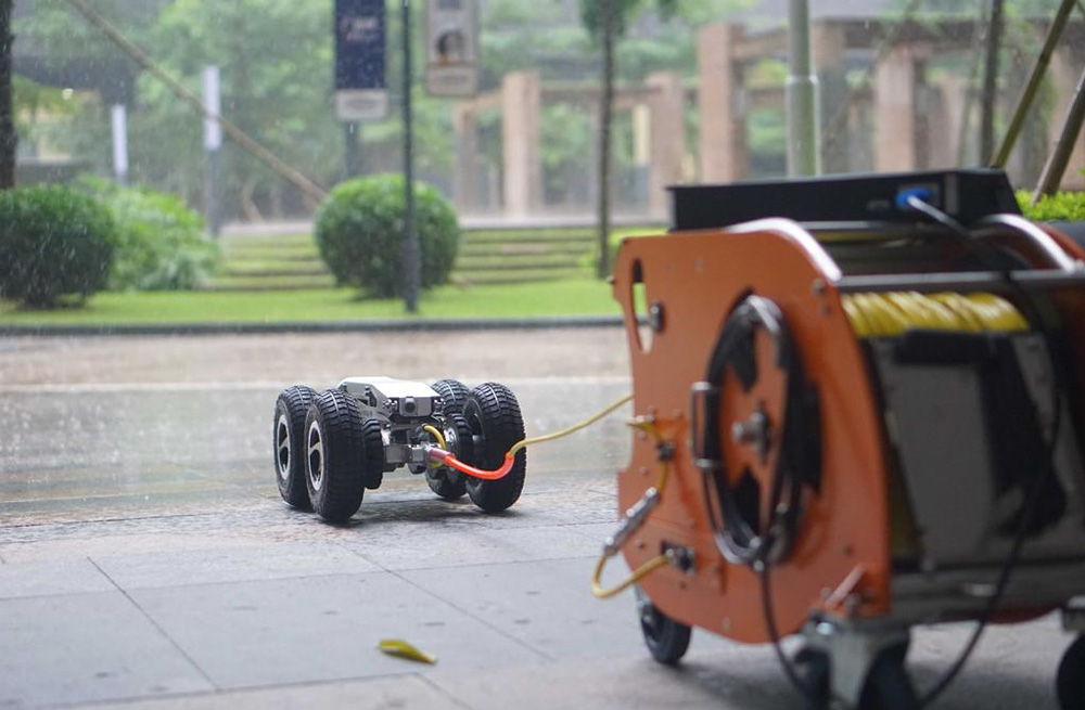 285朝天宫管道检测机器人